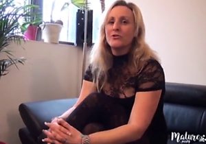 Blonde has two sexy cocks to choose from