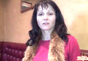 Doggy style sex session featuring a hot brunette