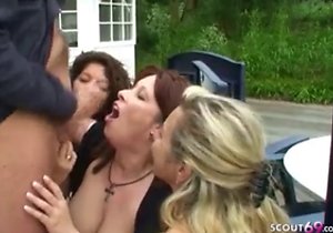 Mature ladies cannot wait to worship that cock