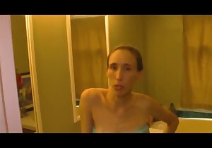 Saggy boobs babe gets to jerk a hard cock